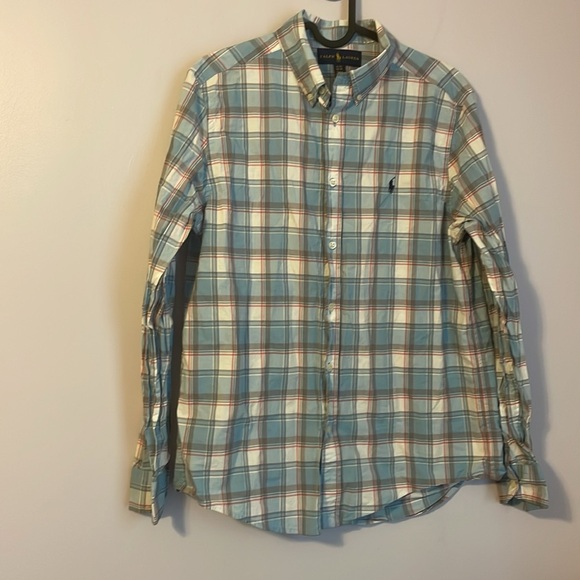 Ralph Lauren Plaid Button Down Shirt size XL (18/20) - Picture 1 of 15